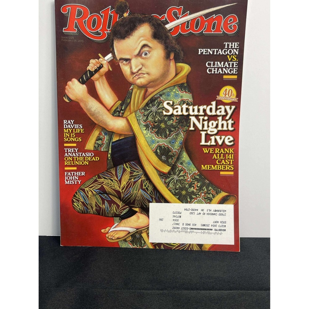 Rolling Stone Magazine Issue 1229 February 26 2015 Saturday Night Live Cast